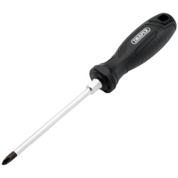 Draper 13494 Phillips Hard Grip Screwdriver, PH2 x 125mm
