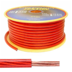 Przewód zasilający samochodowy Car Audio 6.7mm 8Ga czerwony, 1mb