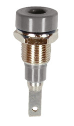 Gniazdo bananowe Żeński Wypustka typ Gniazdo bananowe Szary 10A Staubli rozmiar 2mm