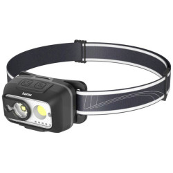 Hama 00228609 LED Headlamp With Rechargeable Battery For Jogging 4 Modes
