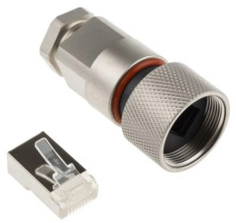 Złącze RJ45, Męski, IP68 1, RS PRO