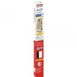 Moskitiera okienna rama aluminiowa 1,4m x 1,5m biała 55196-00002-00