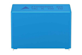 Kondensator foliowy 2.2μF 200 V ac, 400 V dc EPCOS Poliester rozstaw: 27.5mm THT ±5