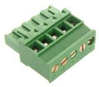 TLP-CPF5K Kostka zaciskowa, 5pin, kątowa, z gniazdem raster 5,08 mm