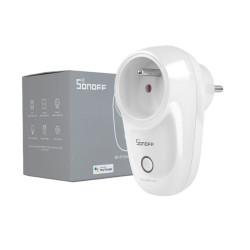 Gniazdko sterowane wifi Sonoff S26 E R2 wtyczka z bolcem