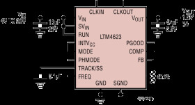 Ultrathin 20V, 3A Step-Down DC/DC μModule (Power Module) Regulator