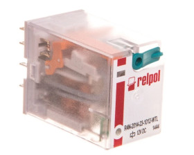 Przekaźnik przemysłowy 4P 12V DC AgNi R4N-2014-23-1012-WTL