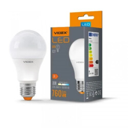 Żarówka LED E27 A60 8W 760lm 3000k Ciepła VIDEX