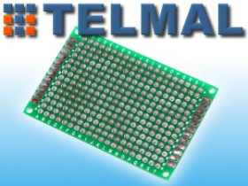 Adapter płytka uniwersalna PCB 50x70mm dwustronna