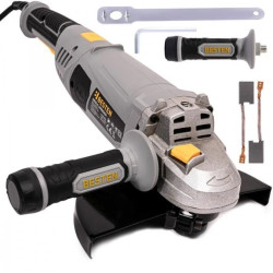 Szlifierka kątowa BESTEN BE-2930 230 mm 2400W Soft Start, 6500 obr/min, rękojeść obrotowa, zestaw akcesoriów