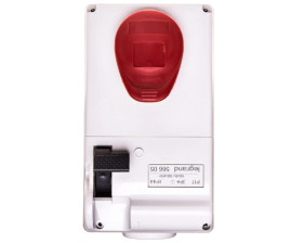 Zestaw zasilający hermetyczny z rozłącznikiem 16A 3P+Z 400V IP44 P17 056605