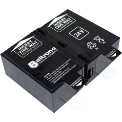 Beltrona VISRBC123 RBC123 UPS Battery Long-Life Replacement for Apiece