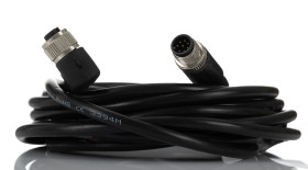 Przewód czujnik-siłownik ze złączem Złącze M12 liczba rdzeni 8 długość 5m Rodzaj A Żeńskie Złącze B Złącze M12