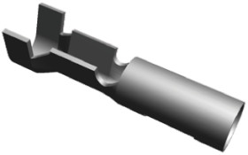 Gniazdo PCB, 1-pinowe Żeński, 22 → 18 AWG, Cyna