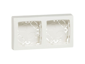 OTEO Puszka natynkowa podwójna biała 086092 LEGRAND