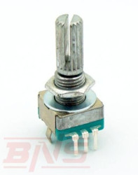 EC11 przełącznik obrotowy enkoder 20-impulsowy + przycisk; pionowy