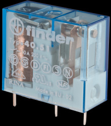 40.51.9.012.0000 Plug-in relay, 1x UM, 250 V/ 10A, 12 V, RM 5.0 mm