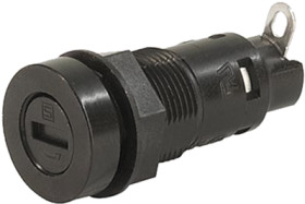 Fuse holder, 5 x 20 mm, 10 A, 250 V, central Mounting, 0031.1081