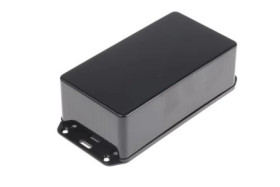 Obudowa Czarny z kołnierzem IP65, 173.4 x 82.4 x 50.5mm, RS PRO