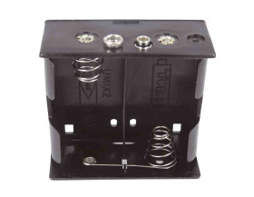 Uchwyt do baterii, x 2, maks. Ø 34.2mm, montaż zatrzaskowy