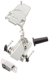 encitech 6355-8047-01 Zestaw listew męskich D-Sub D45ZF09-DMP-W-K, rzędy: 2, styki: 9, 45 °, 1 szt.