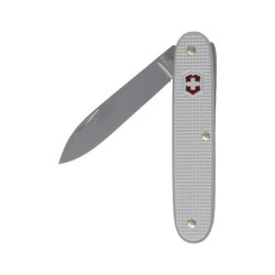 Victorinox 0.8000.26 Pionier Folding Knife Silver Alox Textured Handle