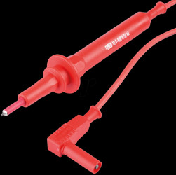 3941IEC10A600V120-2 Probe with Fuse (CATIII), 12 A, black, 1,2 m