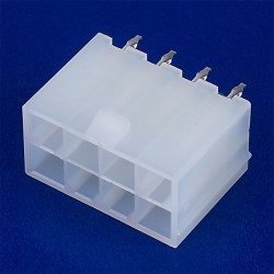 TruConnect 8 Way Minifit Vertical Header