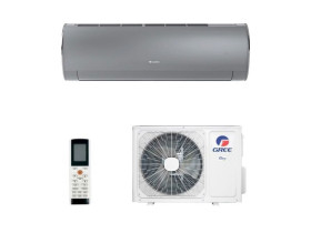 Klimatyzator ścienny 3,5 kW R32 A++/A+ Wi-Fi pilot 7 biegów Fairy Silver zestaw (j.wewn. + j.zewn.) FA12S GREE