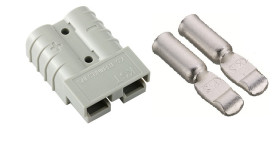 Konektor do baterii 50A RS PRO 2 -pinowe 600 V Męski