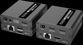 14993042 KVM Extender Set, HDMI, USB, 70 m