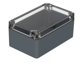 Bopla PK 110 G (38110020) - obudowa poliestrowa z przezroczystą pokrywą (125 x 80 x 57 mm)