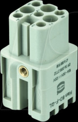 09 36 008 2732 Inserts 8-pole, size 3 A, straight