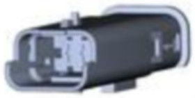 Plug, unequipped, 3 pole, straight, 1 row, black, 1801177-1