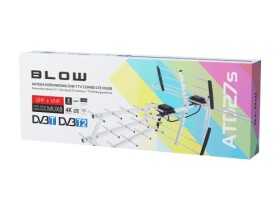 Antena DVB-T2 ATD27S VHF/UHF MUX8 kierunkowa pasywna