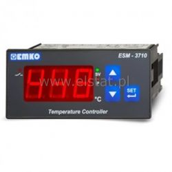 Regulator temp. ESM3710N wejście K + 999C ( 12V )