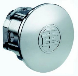 Zaślepka chromowana okrągła do O22 otworu ZB4SZ3