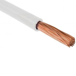 Lgy 0,50mm 500V przewód instalacyjny linka - biały