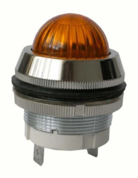 Lampka sygnalizacyjna 30mm żółta 24-230V AC/DC W0-LDW-D30SH G