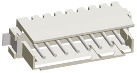 Listwa stykowa PCB 8-pinowe AMP CT raster: 2 mm Prosty 1-rzędowe TE Connectivity Powierzchnia 125 V W osłonie