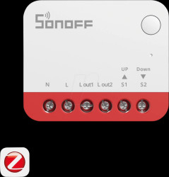 MINI-ZBRBS Roller shutter actuator, Zigbee