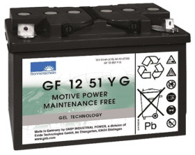 Uszczelniony akumulator kwasowo-ołowiow 56Ah Sonnenschein 190 x 278 x 175mm 12V