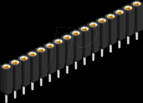 BL 5 16 Socket, 1-row, 1 x 16 - 2.54 mm