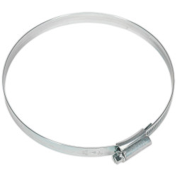 Sealey HCJ6 Hi-Grip Hose Clips Zinc Plated &#xD8;110-140mm Pack Of 10