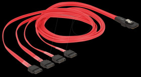 83074 miniSAS SFF-8087 &gt; 4x SATA 7 Pin 1 m