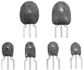 299D Solid-Electrolyte TANTALEX&#174; Capacitors, Tripole Triple-Lead, Resin-Coated