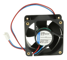 Wentylator osiowy 24 V DC DC 60 x 60 x 25mm 3.8W 33m³/h 43dB