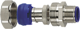 Compression fitting, M12, 10 mm, PA/brass, nickel plated, IP66/IP67/IP68/IP69K, metal, (L) 29.8 mm, 166-32200