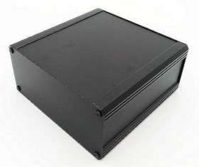 Obudowa radiatora Czarny IP40, 200 x 100 x 175mm, RS PRO