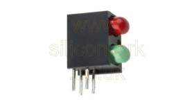 Green &amp; Red PCB LED indicator (553-0112F) - Dialight